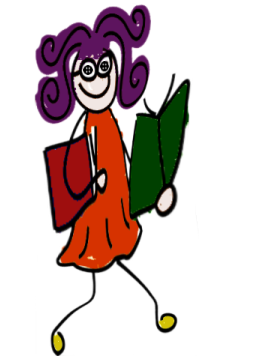 Girl reading a book